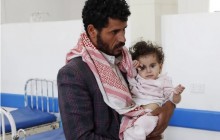 نیمی از آوارگان یمن کودک هستند