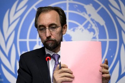 کمیسر عالی حقوق بشر سازمان ملل متحد خواستار یک رهبری مقتدر جهت برچیدن ریشه جنایتها در سراسر دنیا شدند