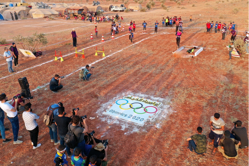 برگزاری المپیک چادر 2020 در بیابان های سوریه