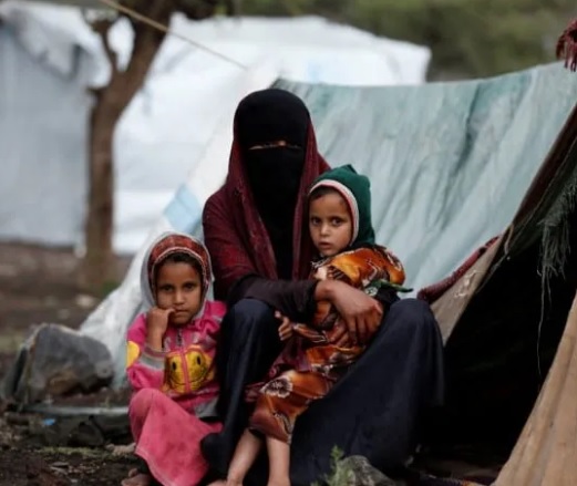 77 درصد از آوارگان در یمن زنان و کودکان هستند