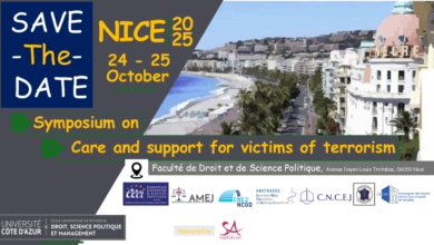 برگزاری کنفرانسی با موضوع قربانیان تروریسم در شهر نیس فرانسه